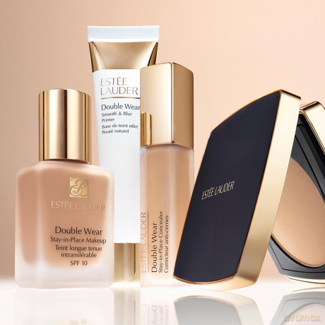 Estée Lauder Matting powder makeup Double Wear (Stay In Place Matte Powder Foundation) 11 g - Shade: 3C2 Pebble