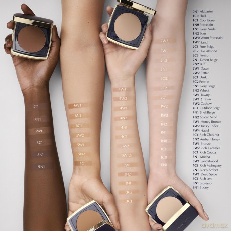 Estée Lauder Matting powder makeup Double Wear (Stay In Place Matte Powder Foundation) 11 g - Shade: 3W1 Tawny
