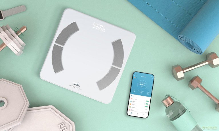 ETA Analytical personal scale with smart Vital Fitness app