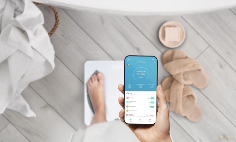ETA Analytical personal scale with smart Vital Fitness app