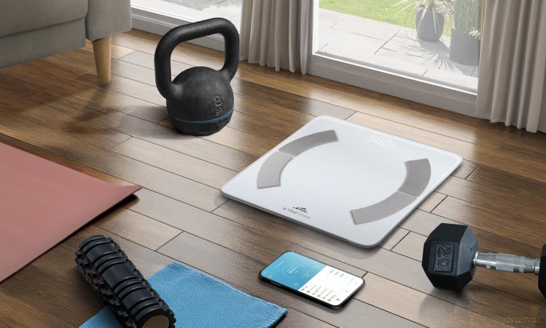 ETA Analytical personal scale with smart Vital Fitness app