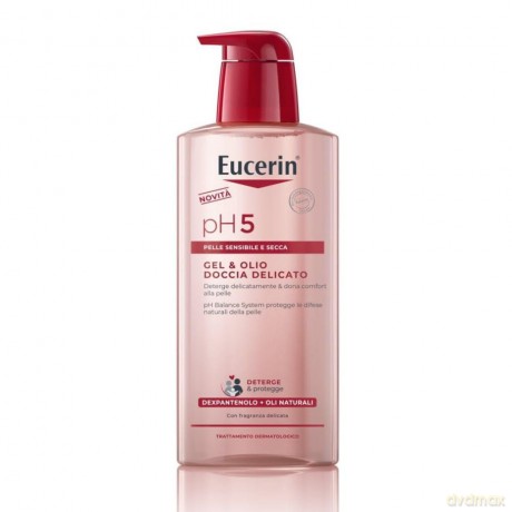 Eucerin Shower Gel & Oil pH5 (Shower Gel & Oil) - Volume: 400 ml
