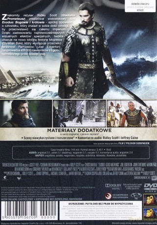 Exodus: Bogowie i Królowie [DVD]
