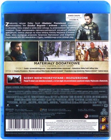 Exodus: Bogowie i Królowie [2xBlu-Ray]