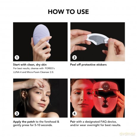 FOREO Microneedling Anti-Wrinkle Hyaluronic Acid Patches FAQ (Microneedling Anti-Wrinkle Hyaluronic Acid Patches) 3 pcs