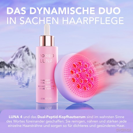 FOREO Scalp massager 2 in 1 LUNA 4 hair - Variant: Lavender