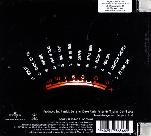 Tokio Hotel: Scream [CD]