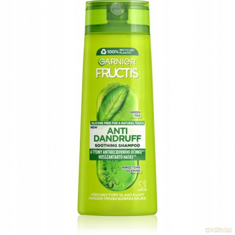 Garnier Soothing shampoo for all hair types with dandruff Fructis Antidandruff (Soothing Shampoo) - Volume: 400 ml
