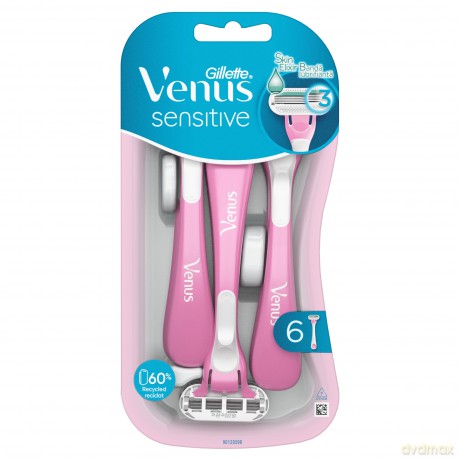 Gillette Disposable razors Venus Sensitive 6 pcs