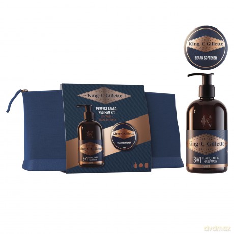 Gillette King Perfect Beard Regimen Kit