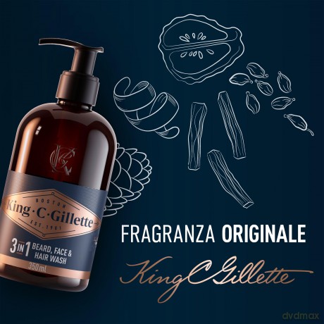 Gillette King Perfect Beard Regimen Kit