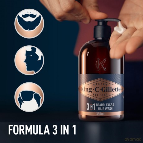 Gillette King Perfect Beard Regimen Kit