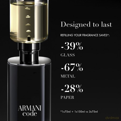 Giorgio Armani Code Pour Homme - woda perfumowana (plnitelná) - Volume: 125 ml