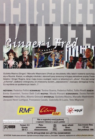 Ginger i Fred (slim) [DVD]