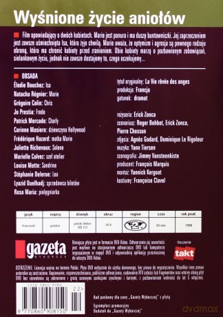 Wyśnione życie aniołów [DVD]
