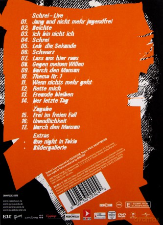 Tokio Hotel: Shrei (Slidepack) [DVD]