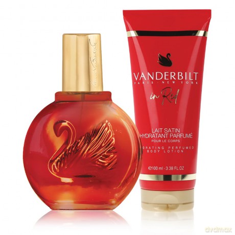 Gloria Vanderbilt Vanderbilt In Red - woda toaletowa 100 ml + tělové mléko 100 ml