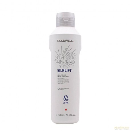 Goldwell Cream peroxide for gentle hair lightening Light Dimensions SilkLift 6% (Conditioning Cream Developer) 750 ml