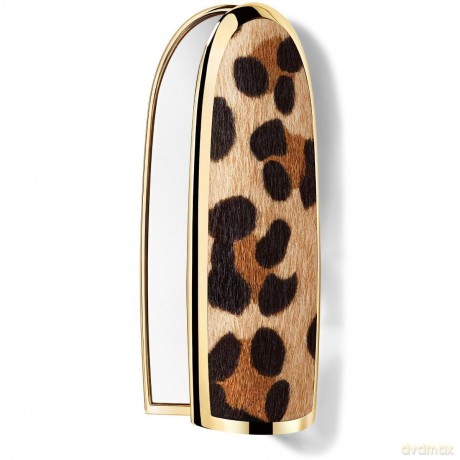 Guerlain Lipstick Case with Mirror Rouge G Le Fauve (Double Mirror Cap)