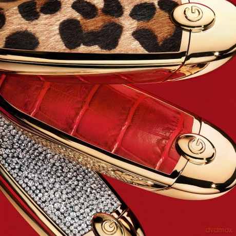 Guerlain Lipstick Case with Mirror Rouge G Le Fauve (Double Mirror Cap)