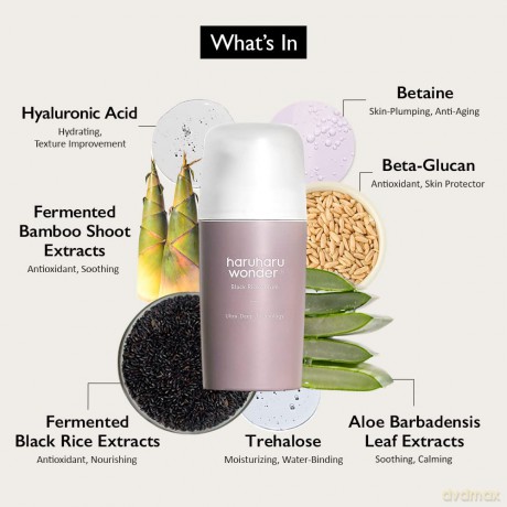 Haruharu Wonder Anti-aging skin serum Black Rice (Serum) 30 ml