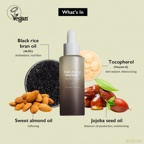 Haruharu Wonder Black Rice Facial Oil (Facial Oil) 30 ml