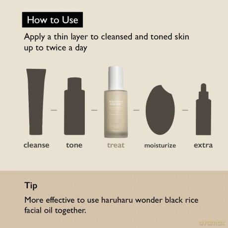 Haruharu Wonder Black Rice Hyaluronic Anti-Wrinkle Serum (Anti-Wrinkle Serum) 50 ml