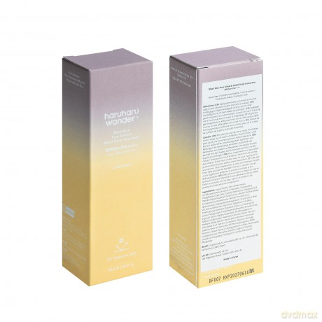 Haruharu Wonder Mineral sunscreen SPF 50+ Black Rice Pure Mineral (Relief Daily Sunscreen) 50 ml
