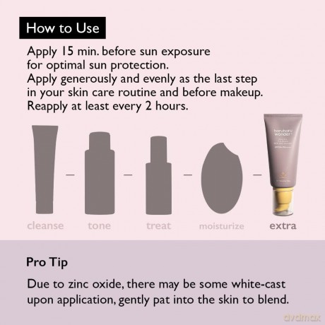 Haruharu Wonder Mineral sunscreen SPF 50+ Black Rice Pure Mineral (Relief Daily Sunscreen) 50 ml