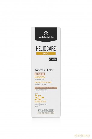Heliocare 360° Color Tinting Protective Gel (Water Gel) 50 ml - Shade: Bronze
