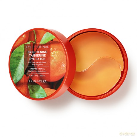 Holika Holika Brightening hydrogel eye pads Eyefessional Brightening Tangerine (Eye Patch) 60 pcs