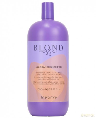 Inebrya Blondesse No-Orange Anti-Orange Shampoo (Anti-Orange Shampoo) - Volume: 1000 ml