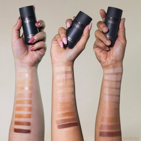 INIKA Organic Natural light care make-up (Serum Foundation) 25 ml - Shade: Fearless