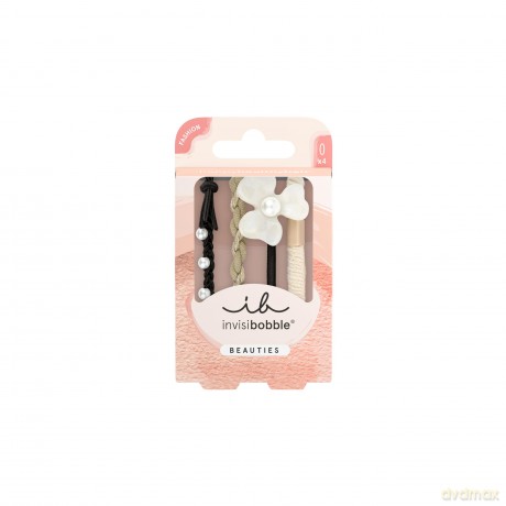Invisibobble Beauties Flower Pearl hair tie 4 pcs