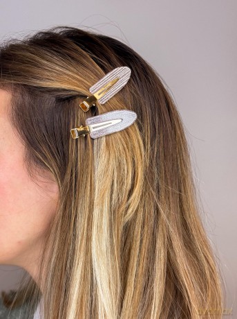 Invisibobble Clipstar Glam Ease hair clip 2 pcs