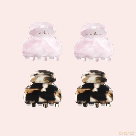 Invisibobble Hair clip Clipstar Petit Four New 4 pcs