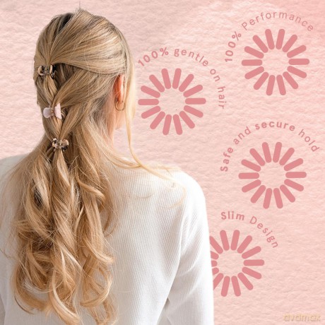 Invisibobble Hair clip Clipstar Petit Four New 4 pcs