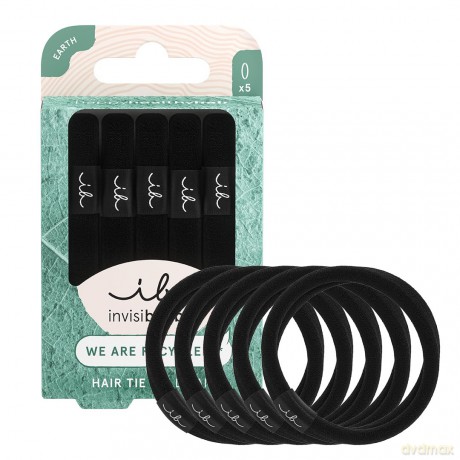 Invisibobble Hair tie Hair Tie Black 5 pcs