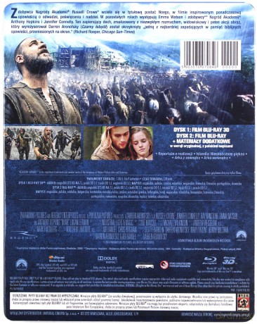 Noe: Wybrany przez Boga 3D (steelbook) [Blu-Ray]+[Blu-Ray 3D]