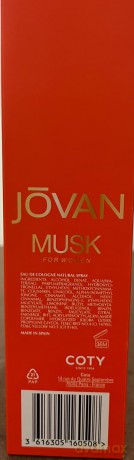 Jovan Musk For Women - EDC 100 ml + EDC 15 ml