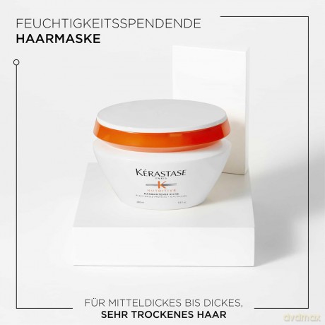 Kérastase Deep nourishing mask for very dry fine to medium hair Nutri tive (Rich Hair Mask) - Volume: 200 ml