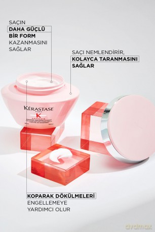 Kérastase Genesis (Anti Hair -fall Intense Fortifying Masque) - Volume: 200 ml