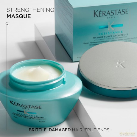 Kérastase Mask for very brittle and damaged hair Masque Force Architecte (Reconstructing Masque) 200 ml