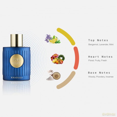 Khadlaj Azure Velvet - parfémovaný extrakt - Volume: 100 ml