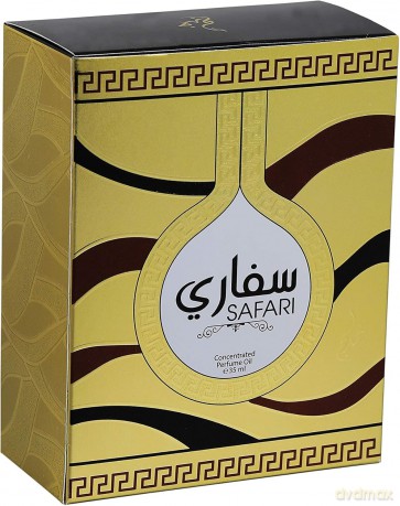 Khadlaj Safari Gold - koncentrovaný parfémovaný olej - Volume: 20 ml