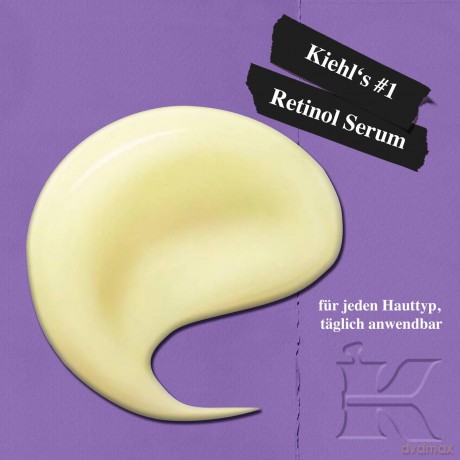 Kiehl's Anti-wrinkle serum with retinol for all skin types (Retinol Skin-Renewing Daily Micro-Dose Treatment) - Volume: 30 ml