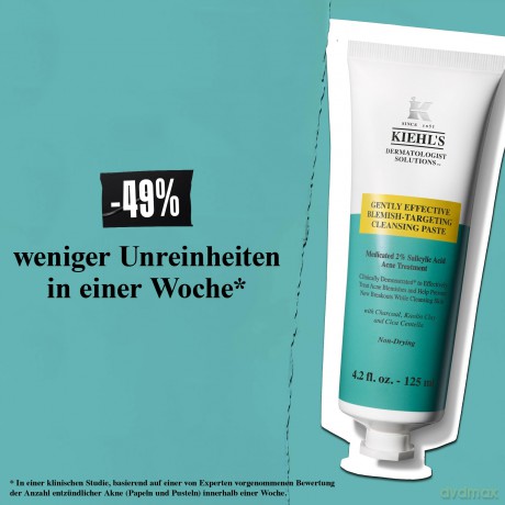 Kiehl's Gently Effective Blemish-Targeting Cleansing Paste 125 ml