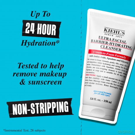 Kiehl's Ultra Facial Barrier-Hydrating Cleanser - Volume: 150 ml