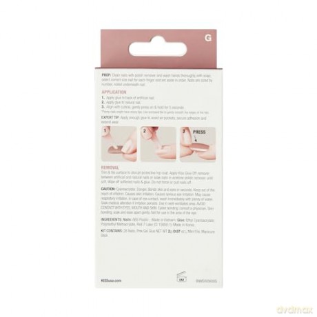 KISS Bare-But-Better Gel Nails 28 pcs