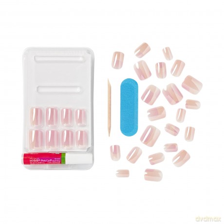 KISS Bare-But-Better Premium Gel Nails 30 pcs